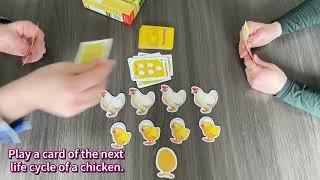 Chickadoo - a Chicken Card Game by FoxMind