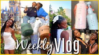 WEEKLY VLOG | FENTY HAIR review, 1st Brand Trip, DISNEY & Aunty Duties