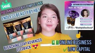 PAANO NAWALA ANG PIMPLES KO?  | BLEACHING SOAP ADVANCED |  ONLINE BUSINESS | LOW CAPITAL ️