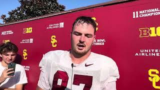 USC TE Lake McRee | Michigan week