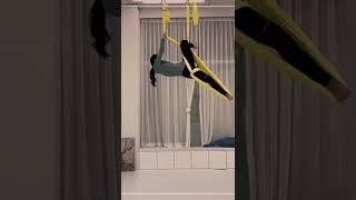 플라잉요가 - 재밌는 초중급 동작