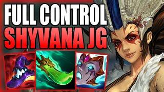 THIS IS HOW YOU CAN COMPLETELY CONTROL THE JUNGLE WITH SHYVANA! - Gameplay Guide League of Legends