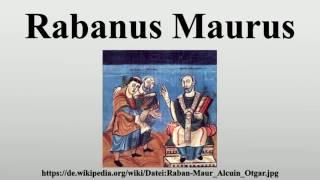 Rabanus Maurus