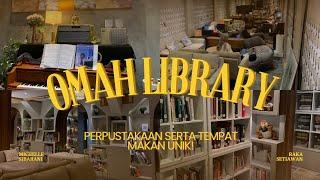 OMAH Library: Perpustakaan Unik dengan Lantai Kaca & Suasana Relaksasi!