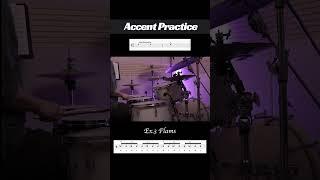 버클리음대 데이브디센소 액센트 연습방법 공유 Ep.3 #shorts  #drums