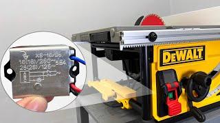 Make A Soft Start For Dewalt Table Saw