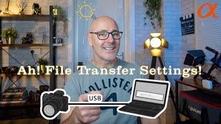 How To: Transfer Files from your Sony Camera to your Computer PC or Mac