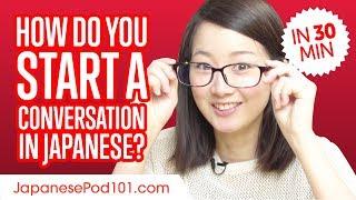 Don't Be Shy! How to Start a Conversation in Japanese