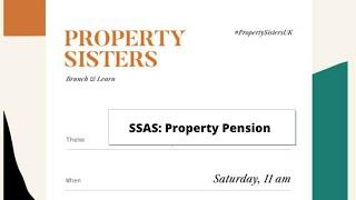 How to invest in property with a SSAS : Small Self Administered Scheme SSAS pensions #1