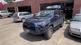 RSG Sliders on the 4Runner Venture