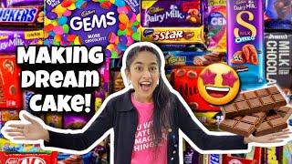 Mixing all Chocolates & Making a DREAM CAKE! | Riya's Amazing World