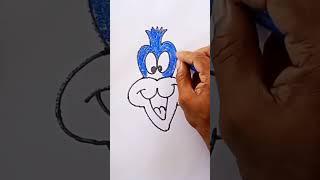 easy cartoon drawing #trending #drawing #cartoon #shorts #youtube