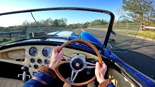 AC Cobra POV Drive - 5.7L Dax Tojeiro Replica Sound & REACTION!