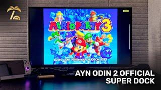 2-Player Gameplay with the AYN Odin 2 Super Dock | Setup & Demo