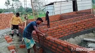 Building great Bheem bricks layering Raj mistri studio