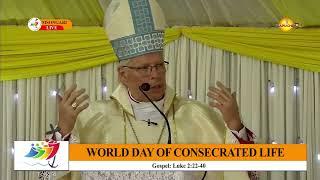 ARCH.  HUBERTUS VAN MEGEN HOMILY DURING WORLD DAY OF CONSECRATED LIFE AT ST  MARY’S MSONGARI