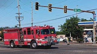PLANE CRASH RESPONSE - Portland Fire & Rescue Engine 2