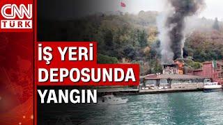 Beykoz Anadolu Hisarı’nda yangın!