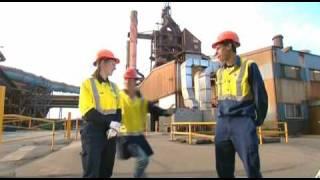 Jen and Daniel at the Steel Factory