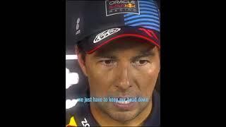 Sergio Perez on their "promising" run in the Post-Free Practice Session interview in Azerbaijan