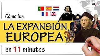 La EXPANSIÓN EUROPEA entre los Siglos XV y XVIII  | Portugal, España, Países Bajos, Francia...