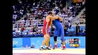 Karam Ibrahim Gaber EGY vs Nozadze Ramaz GEO   Athens 2004 Summer Olympic Games Best Final