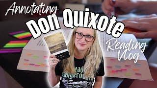 Annotating a Classic   Don Quixote Reading Vlog