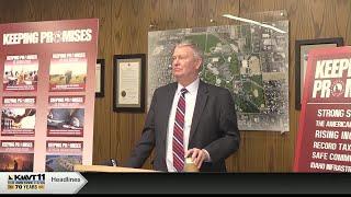 Governor Little in Twin Falls to promote his 2025 'Keeping Promises' Plan | KMVT