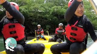 MINAKAMI RAFTING 2023-05-14 水上ラフティングとキャニオニング