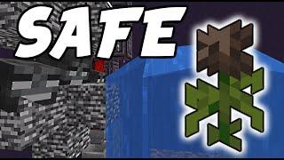 Easy Safe Wither Rose Farm with Bubble Columns! 1.16-1.21+ Minecraft