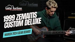 1999 Zemaitis Custom Deluxe Metal Front | March 2024 Gear Demo | Guitar Auctions at GH