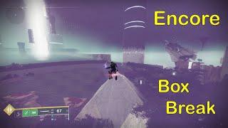 Destiny 2 OOB: Box Breaking Encore (Echoes Exotic Mission)