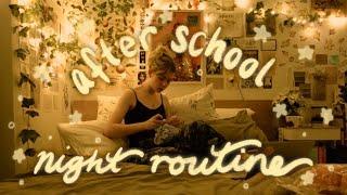 after school night routine / vlog ⭐️