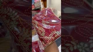 Latest Jaipuri Bandhani Saree Design With Handwork #saree #ytshorts #shorts