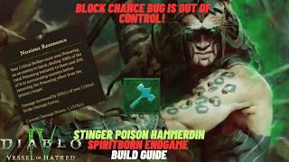 Stinger Poison Spiritborn - new crazy way to scale 1000%+ poison crit | Diablo 4 season6 Build Guide
