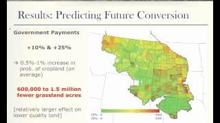 Targeting grassland conservation: An estimate of land use conversion risk in Northern Great Plains