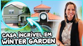 CASA INCRÍVEL EM WINTER GARDEN - OPORTUNIDADE PARA MORAR EM ORLANDO