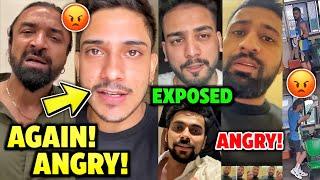 Ajaz Khan Again VERY ANGRY REPLY To Purav Jha! | Elvish & Kataria Exposed Bigg Boss | Rajat Dalal