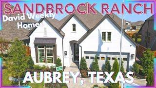 David Weekley Forreston Plan | Sandbrock Ranch Aubrey TX | Model Home Tours