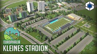 Kleines Stadion auf dem Hügel in Cities Skylines 2! | Europhalia 77