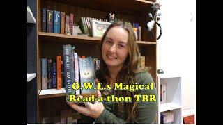 O.W.L.s Magical Read-a-thon TBR 2019