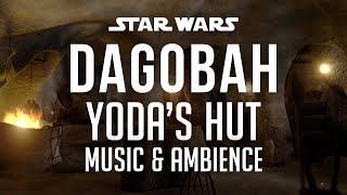 Dagobah, Yoda's Hut | Star Wars Music & Ambience - Rainy Night in Marshlands with a Relaxing Fire