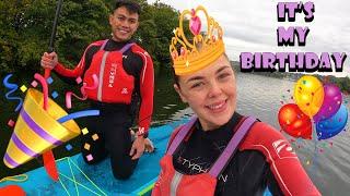 Tiegan's Birthday! Paddleboarding in the Lake District | Fighter Jet