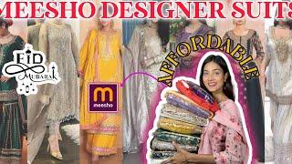 Eid Special  MEESHO Heavy Designer Kurta Sharara Sets Haul | Trendy & Cheapest Designer Outfits