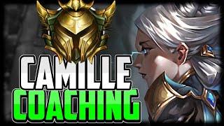 Replay Coaching a Gold Camille Main | KingStix Challenger Coaching League of Legends Season 11