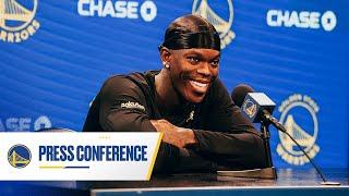 Dennis Schröder's First Press Conference as a Golden State Warrior