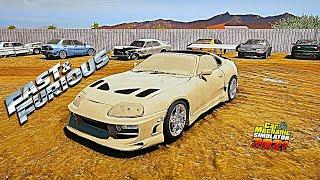 THE Paul Walker "Fast And The Furious" MK4 SUPRA Targa FOUND In A Junkyard! "2JZ Engine No Shhhh..."