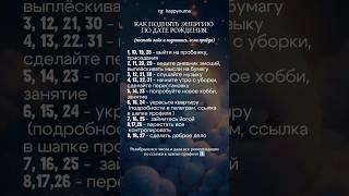Как поднять энергию по дате рождения: #нумерология #психология #астрология #матрицасудьбы