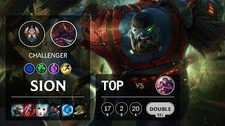 Sion Top vs Irelia - EUW Challenger Patch 10.3