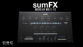 sumFX - Modular Multi-FX Processor (VST3/AU) - OUT NOW!